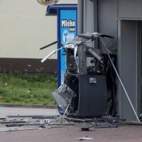 Wysadzony bankomat w Kielcach