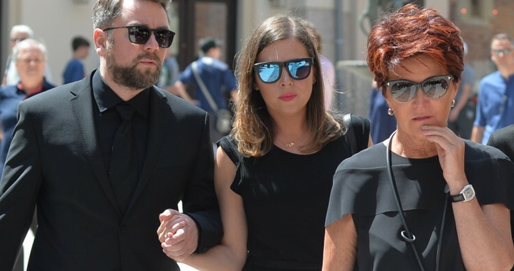 Kuba Badach, Aleksandra Kwaśniewska i Jolanta Kwaśniewska /East News