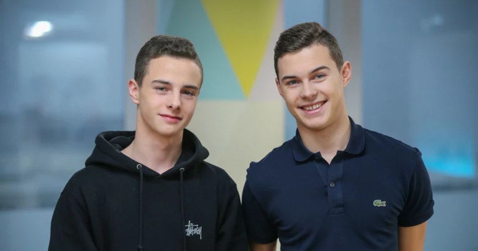 Kuba i Adam Zdrójkowscy /Kamil Piklikieiwcz /East News