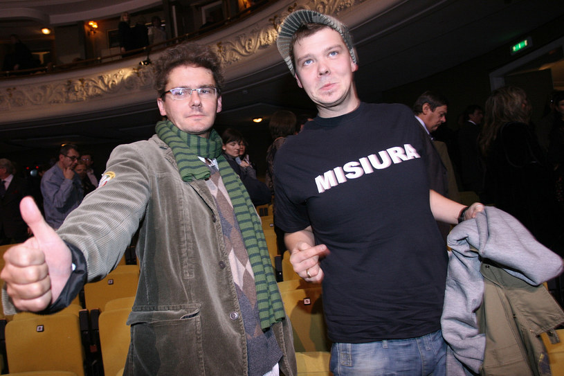 Kuba Wojewódzki i Michał Figurski w 2006 roku /Palicki /AKPA