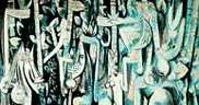 Kubańska sztuka, Wifredo Lam, Dżungla (La Jungle), 1943 /Encyklopedia Internautica