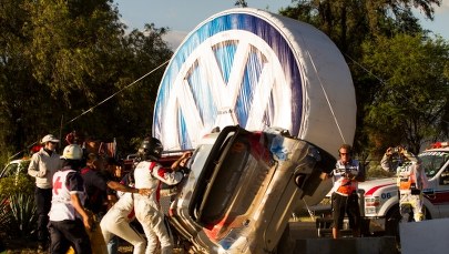 Kubica dachował na Rajdzie Meksyku