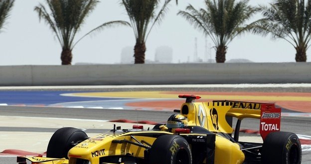 Kubica na torze Sakhir /AFP