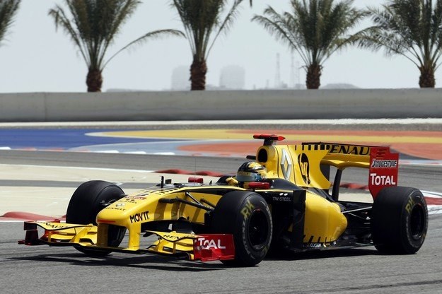 Kubica na torze Sakhir /AFP