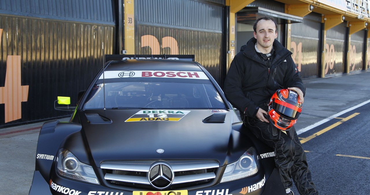 Kubica przed testami DTM /Informacja prasowa