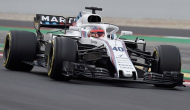 Kubica przygotowuje się do treningu pod Barceloną