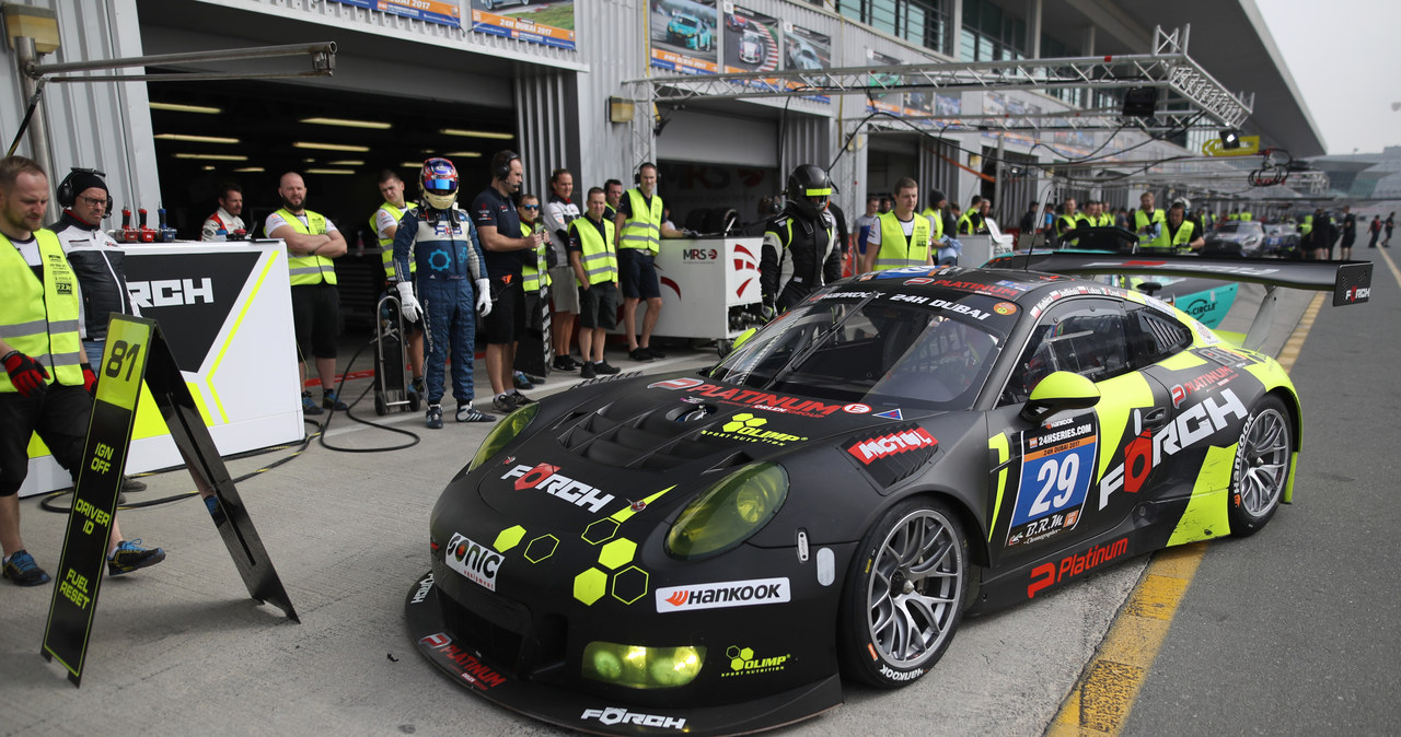 Kubica w Porsche 911 GT3 R /Informacja prasowa