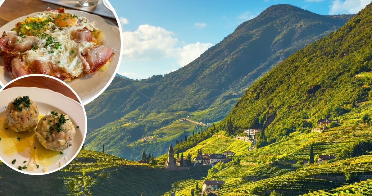 Kuchnia Południowego Tyrolu łączy wpływy alpejskie i śródziemnomorskie /archiwum prywatne/ Agata Zaremba /123RF/PICSEL