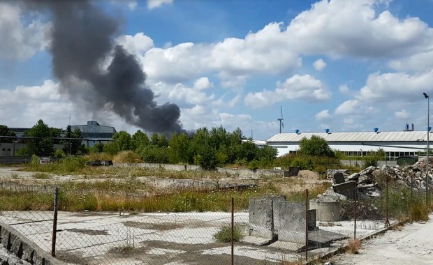 Kujawsko-pomorskie: Pożar w firmie zajmującej się utylizacją chemikaliów