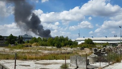 Kujawsko-pomorskie: Pożar w firmie zajmującej się utylizacją chemikaliów