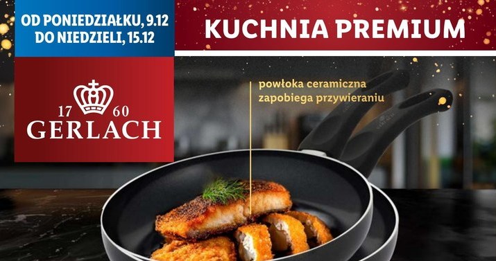 Kultowe garnki Gerlach za mniej w Lidlu! Promocja tylko do niedzieli! /Lidl /INTERIA.PL