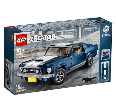 Kultowy Ford Mustang z klocków LEGO