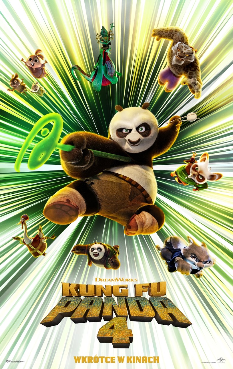 "Kung Fu Panda 4" trafi do kin 8 marca 2024 /materiały prasowe