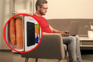 Kupił przez internet telefon. Zamiast urządzenia dostał marchewki