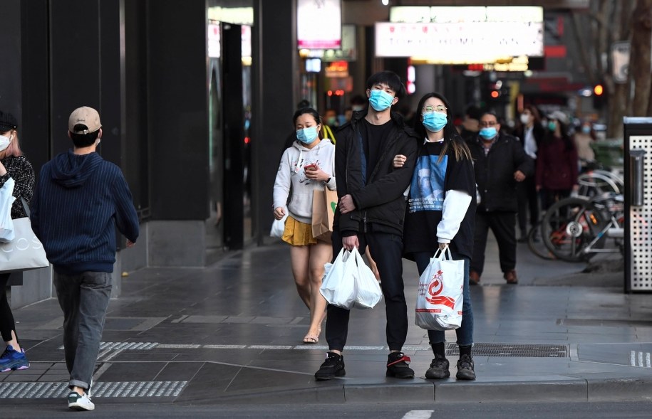 Kupujący w Melbourne /ERIK ANDERSON /PAP/EPA