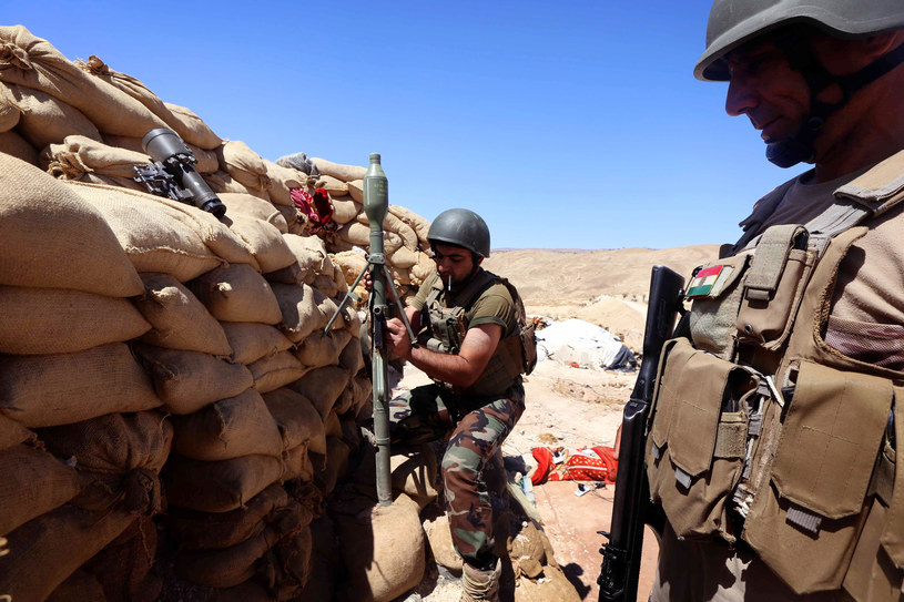 Kurdowie przygotowują się do walki /AFP