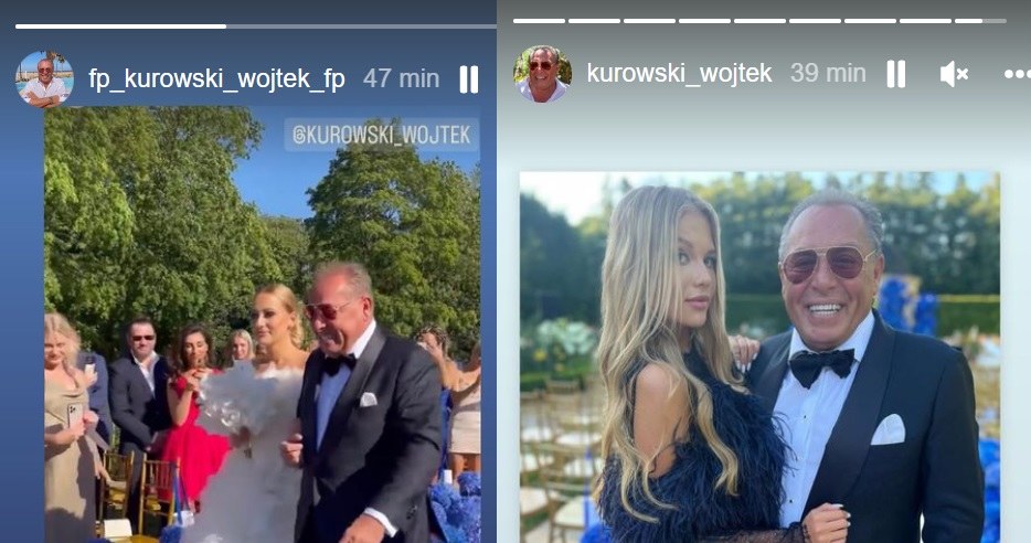 Kurowski z Andziaks i ukochaną Julią /Instagram