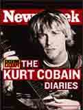 Kurt Cobain na okładce "Neewsweeka" /