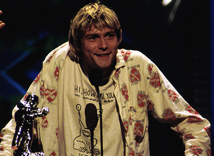 Kurt Cobain (Nirvana) w 1992 roku - fot. Frank Micelotta /Getty Images/Flash Press Media