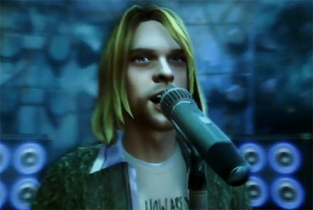 Kurt Cobain w "Guitar Hero" /