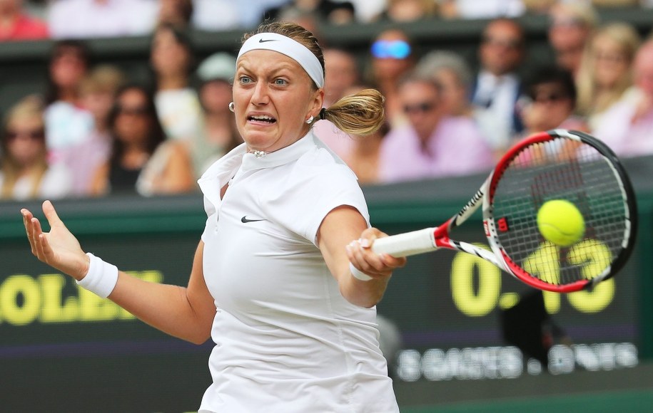 Kvitova nie dała szans rywalce /TATYANA ZENKOVICH  /PAP/EPA