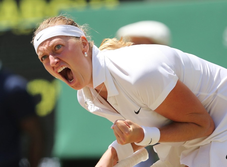 Kvitova w Londynie zawalczy o drugi wielkoszlemowy tytuł /TATYANA ZENKOVICH  /PAP/EPA