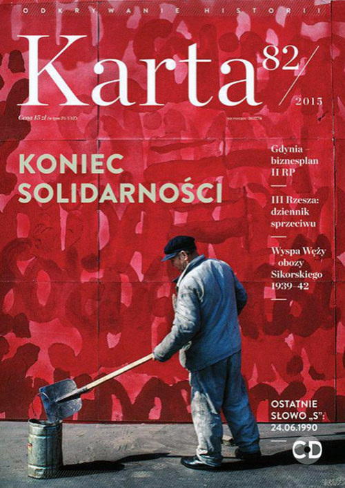 Kwartalnik "Karta" nr 82/2015 /materiały prasowe