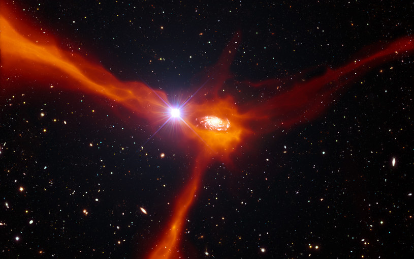 Kwazary są najjaśniejszymi obiektami we wszechświecie /NASA