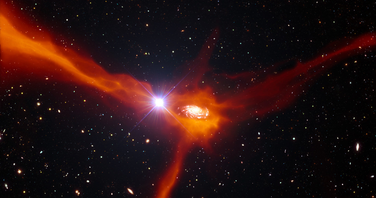 Kwazary są najjaśniejszymi obiektami we wszechświecie /NASA