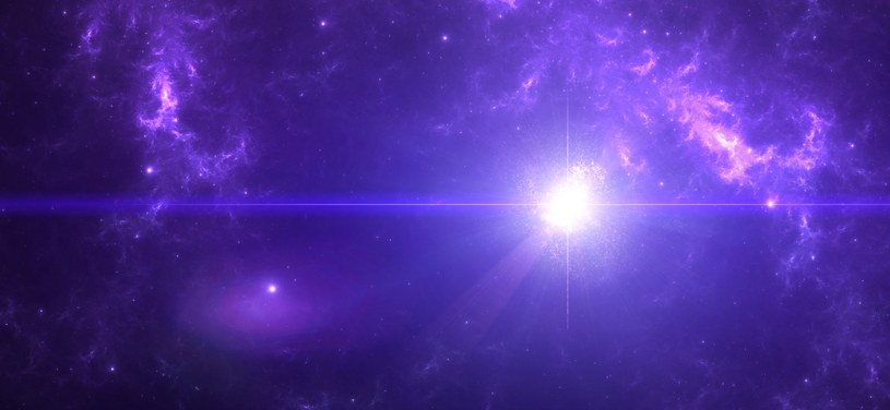 Kwazary to skupiska promieniowania elektromagnetycznego, które przypomina wielkie gwiazdy /123RF/PICSEL