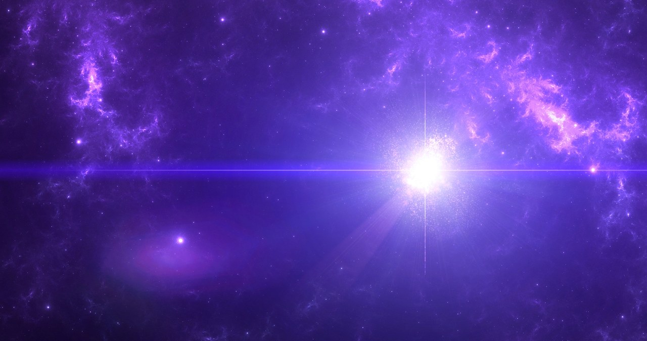 Kwazary to skupiska promieniowania elektromagnetycznego, które przypomina wielkie gwiazdy /123RF/PICSEL