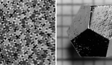 Kwazikryształy odnalezione w rosyjskim meteorycie
