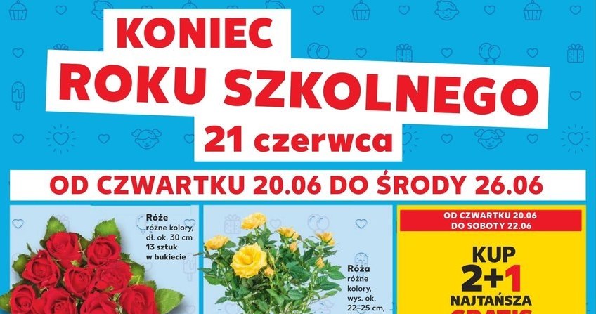 Kwiatki i słodkości dla nauczycieli /Kaufland /INTERIA.PL