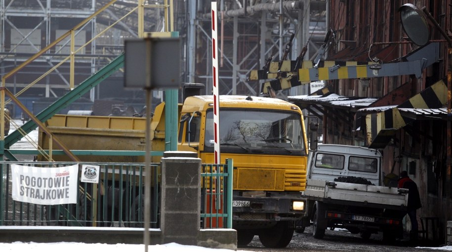 KWK Bobrek-Centrum w Bytomiu /Andrzej Grygiel /PAP