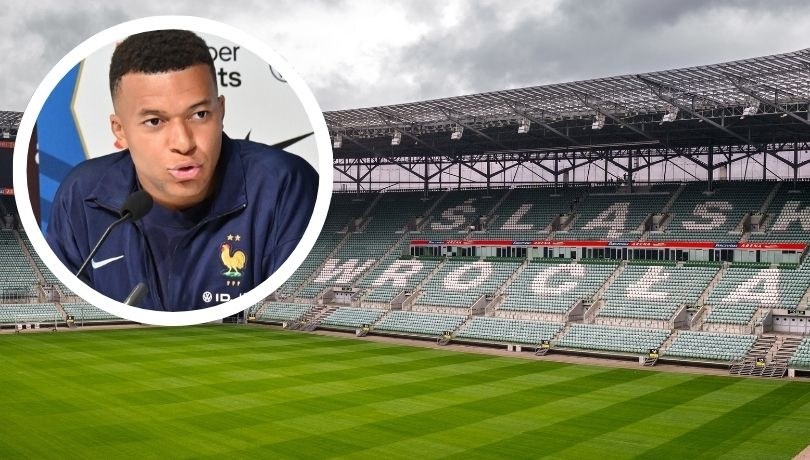 Kylian Mbappe zagra w piątek wieczorem na stadionie Śląska Wrocław / PAP/Maciej Kulczyński  /PAP