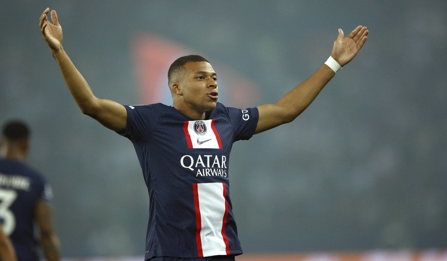 Kylian Mbappé /YOAN VALAT  /PAP/EPA