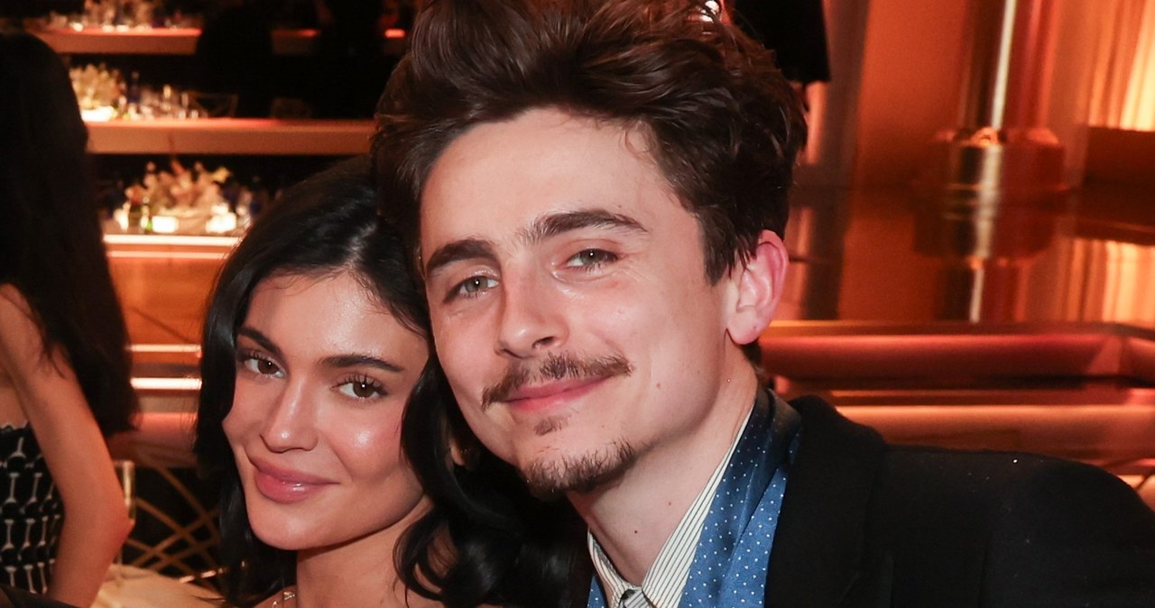 Kylie Jenner i Timothée Chalamet /Christopher Polk/GG2025/Penske Media via Getty Images /Getty Images