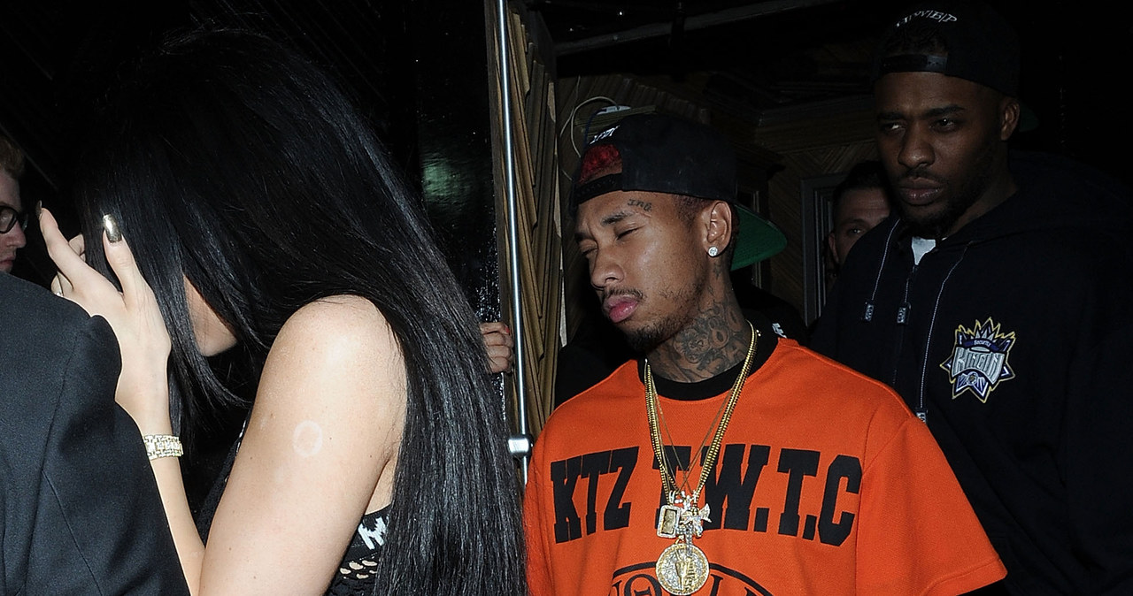 Kylie Jenner i Tyga /Daniel Zuchnik /Getty Images