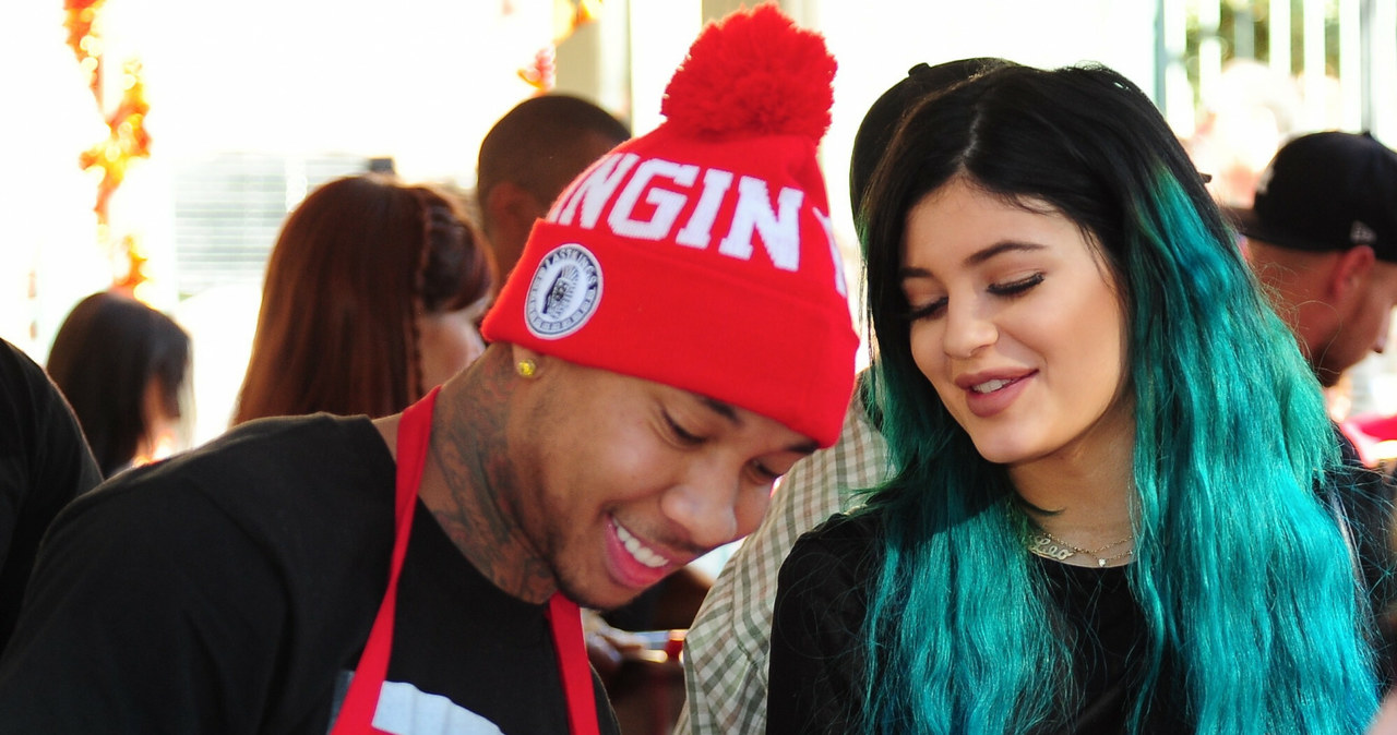 Kylie Jenner i Tyga /London Entertainment / SplashNews.com /East News