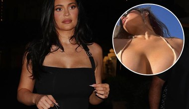 Kylie Jenner pokazała "nagi biust"! Skąpe bikini to nic... Spójrzcie na to!