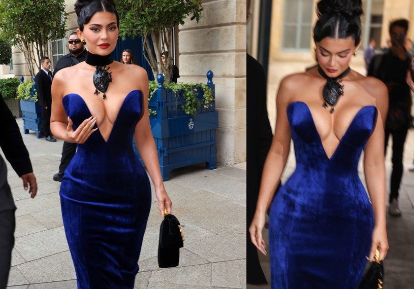 Kylie Jenner w odważnej kreacji na Paryskim Tygodniu Mody /Pierre Suu/GC Images /Getty Images
