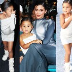 Kylie Jenner z ukochanym i dzieckiem na czerwonym dywanie. Dobry pomysł? 