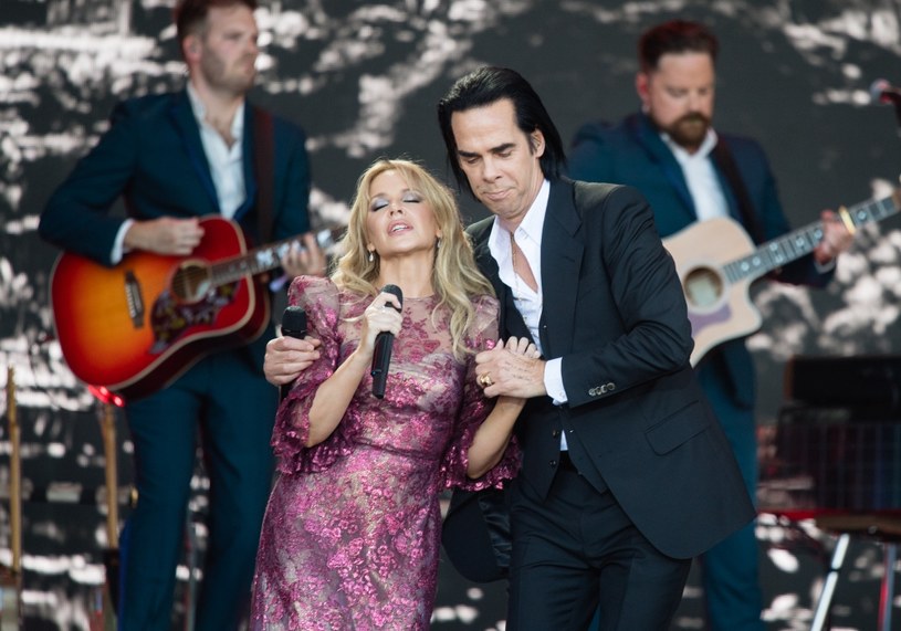 Kylie Minogue i Nick Cave /Samir Hussein /Getty Images