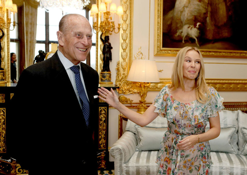 Kylie Minogue jest szanowna przez rodzinę królewską. Brytyjska prasa podejrzewa ją o romans z księciem Andrzejem, synem królowej Elżbiety i księcia Filipa (na zdjęciu) /Getty Images