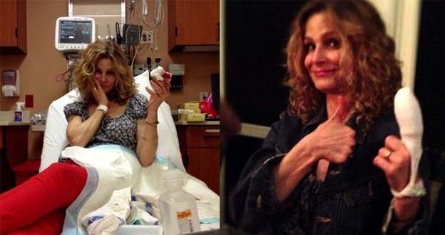 Kyra Sedgwick w obiektywie Kevina Bacona - fot. Twitter /