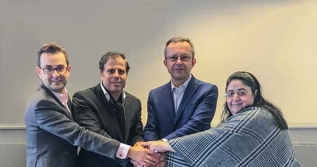 (L-P) Rafał Chwast, Hesham Ibrahim, Adam Krzanowski, Reem Kabrah /Informacja prasowa