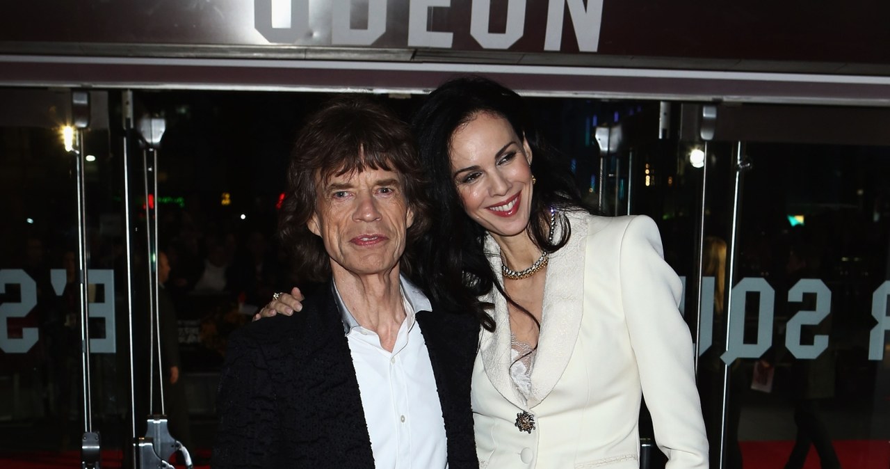 L'Wren Scott i Mick Jagger /Tim Withby /Getty Images