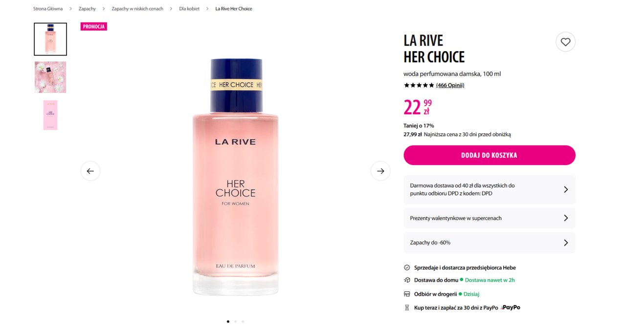 La Rive Her Choice /Hebe