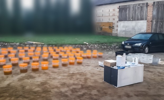 Laboratorium narkotyków w stodole