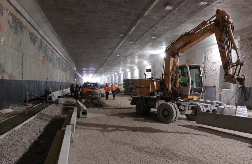 Łączna długość obu tuneli znajdujących się na odcinku S52 POW będzie wynosić ponad 1,1 km. /GDDKiA